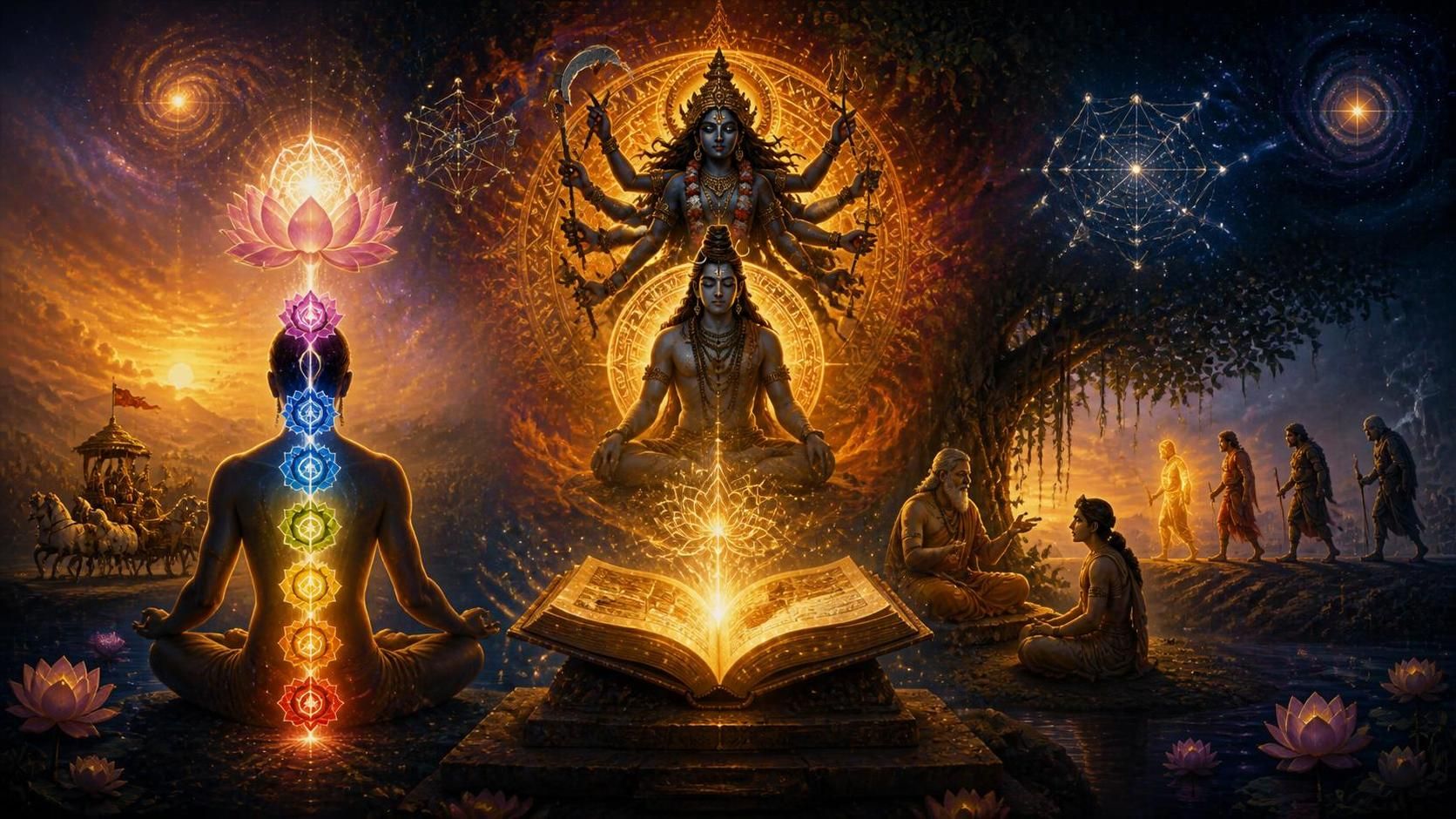 Fundamental excerpts from the book "Bhagavad Gita - by Michael von Brück & Bede Griffiths" Fundamental excerpts from the book "Bhagavad Gita - by Michael von Brück & Bede Griffiths"