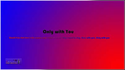 Only with You v2 [stay here: ⌛ Zeit bereits vergangen]